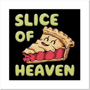 "Slice of Heaven", Retro Design Posters and Art